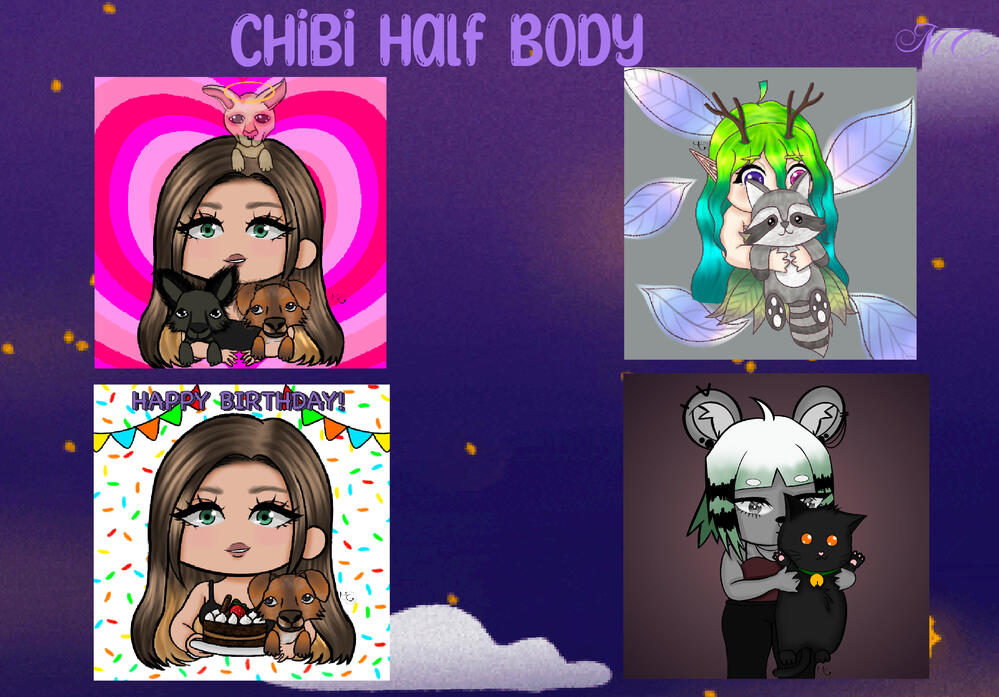 Chibi Half Body