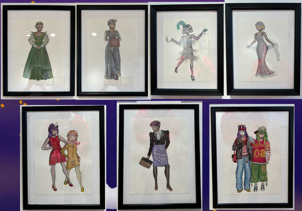 Fashion watercolors